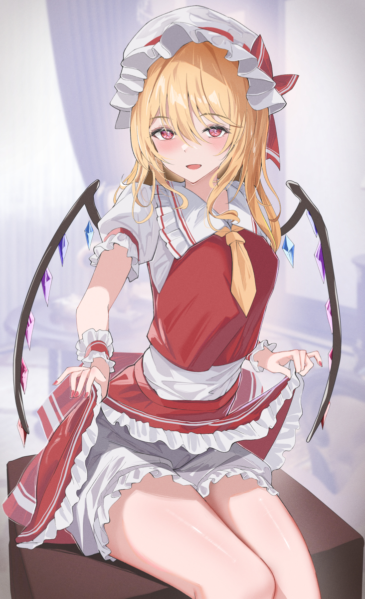 This is a pixiv picture whose title is flandre.