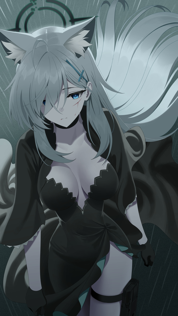 This is a pixiv picture whose title is 砂狼シロコ.