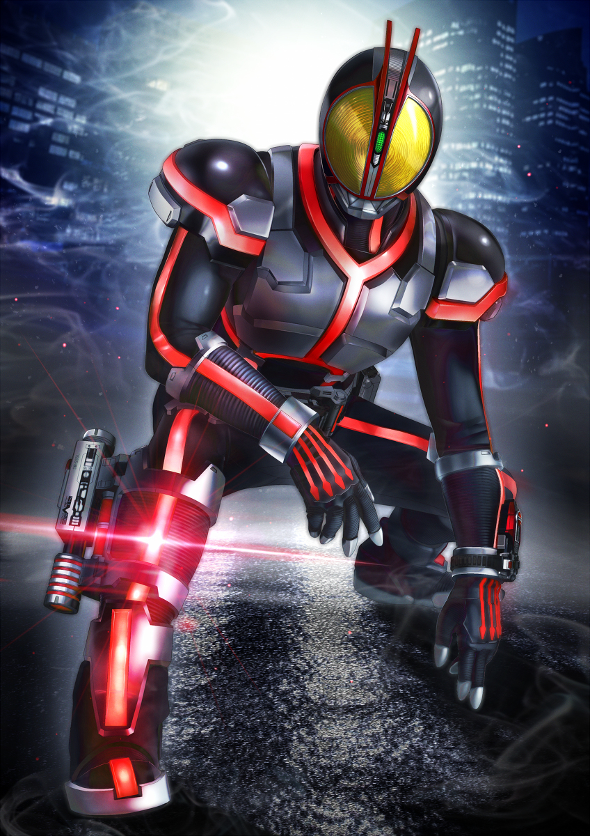 This is a pixiv picture whose title is 仮面ライダーファイズ.
