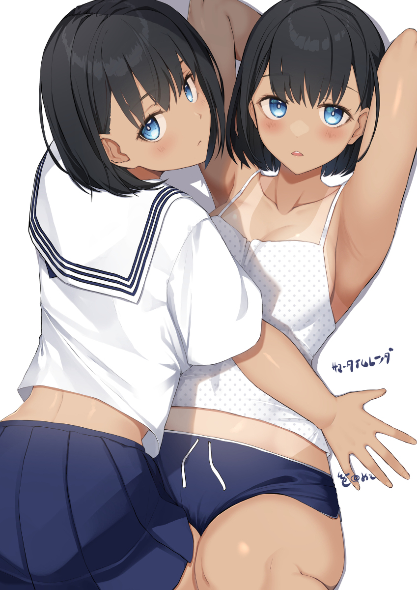 This is a pixiv picture whose title is 【サマータイムレンダ】澪.