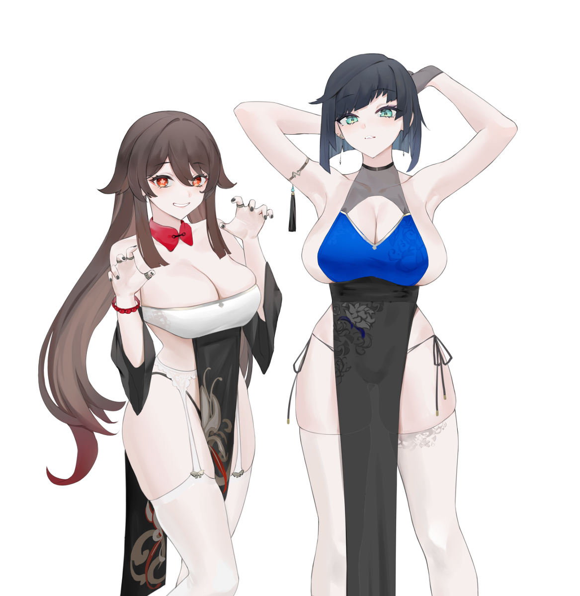 This is a pixiv picture whose title is hutaoyelan.