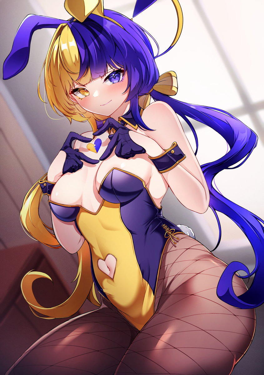 This is a pixiv picture whose title is 💕.