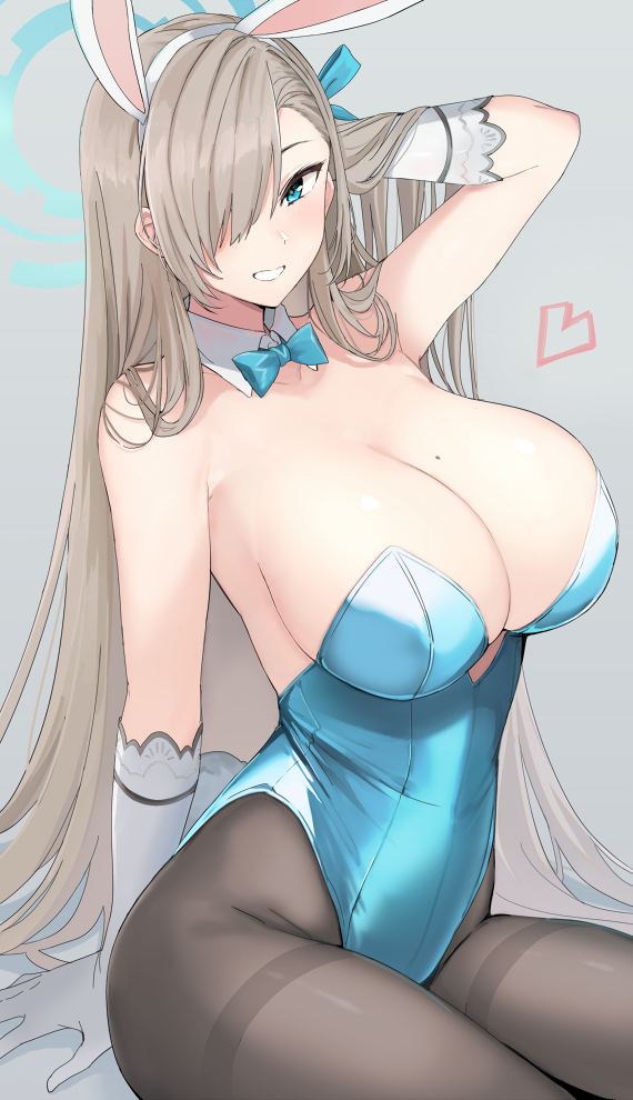 This is a pixiv picture whose title is バニーアスナ.