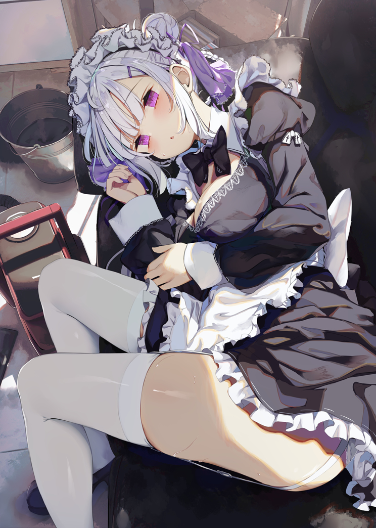 This is a pixiv picture whose title is 一休み。.