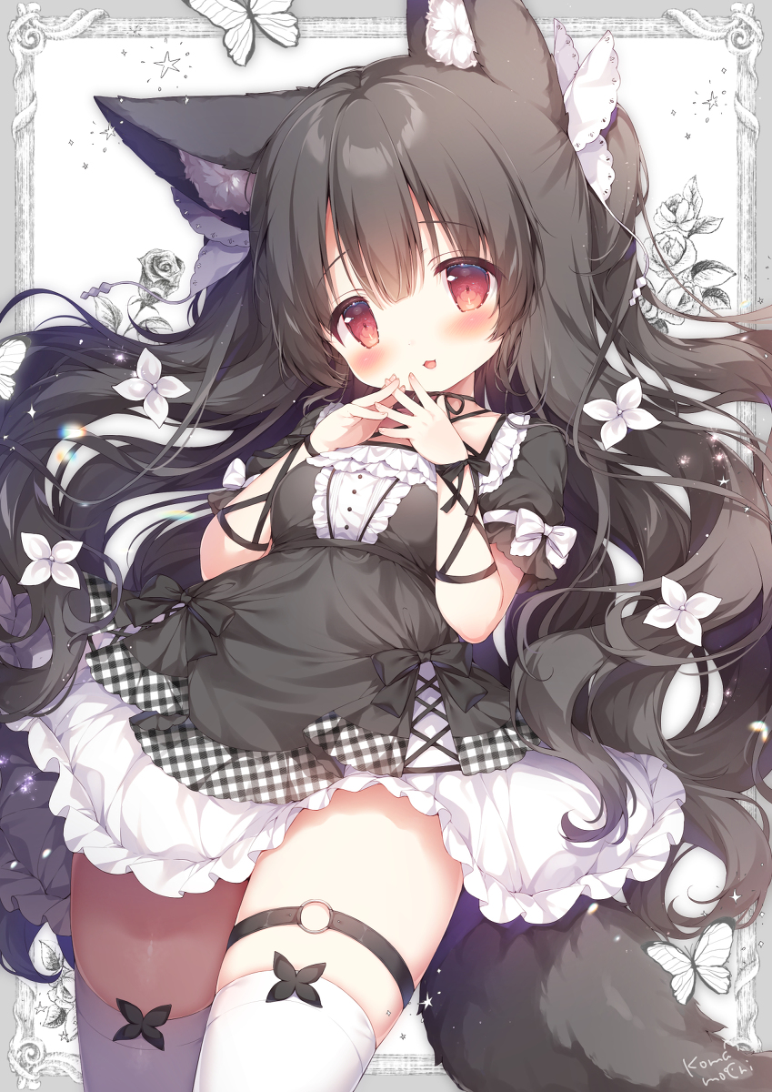This is a pixiv picture whose title is 🖤.