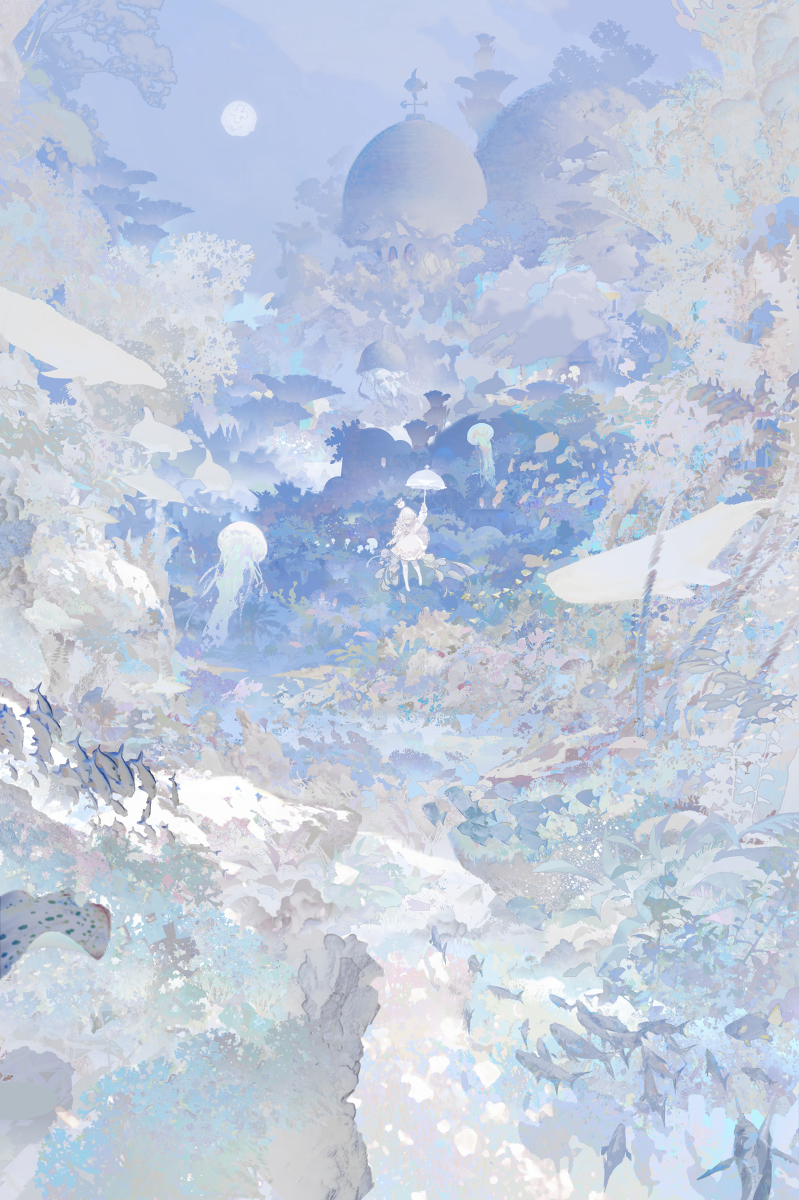 This is a pixiv picture whose title is Promised Land.