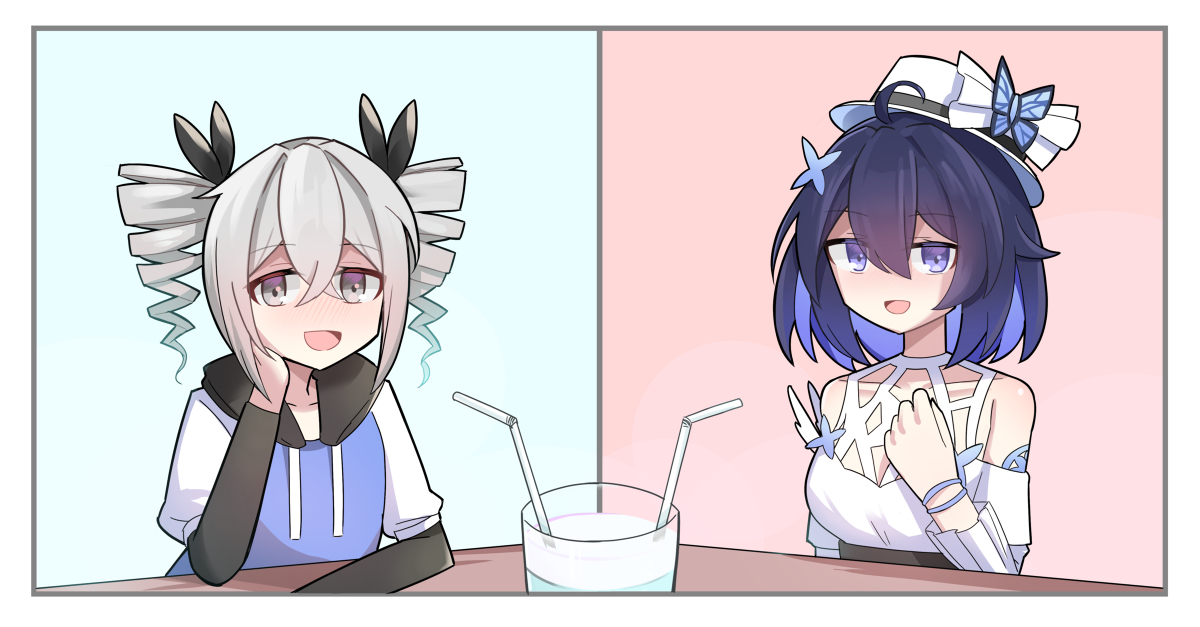 This is a pixiv picture whose title is 爱你哦.