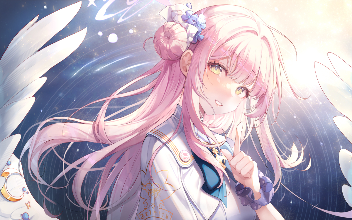 This is a pixiv picture whose title is 聖園ミカ.
