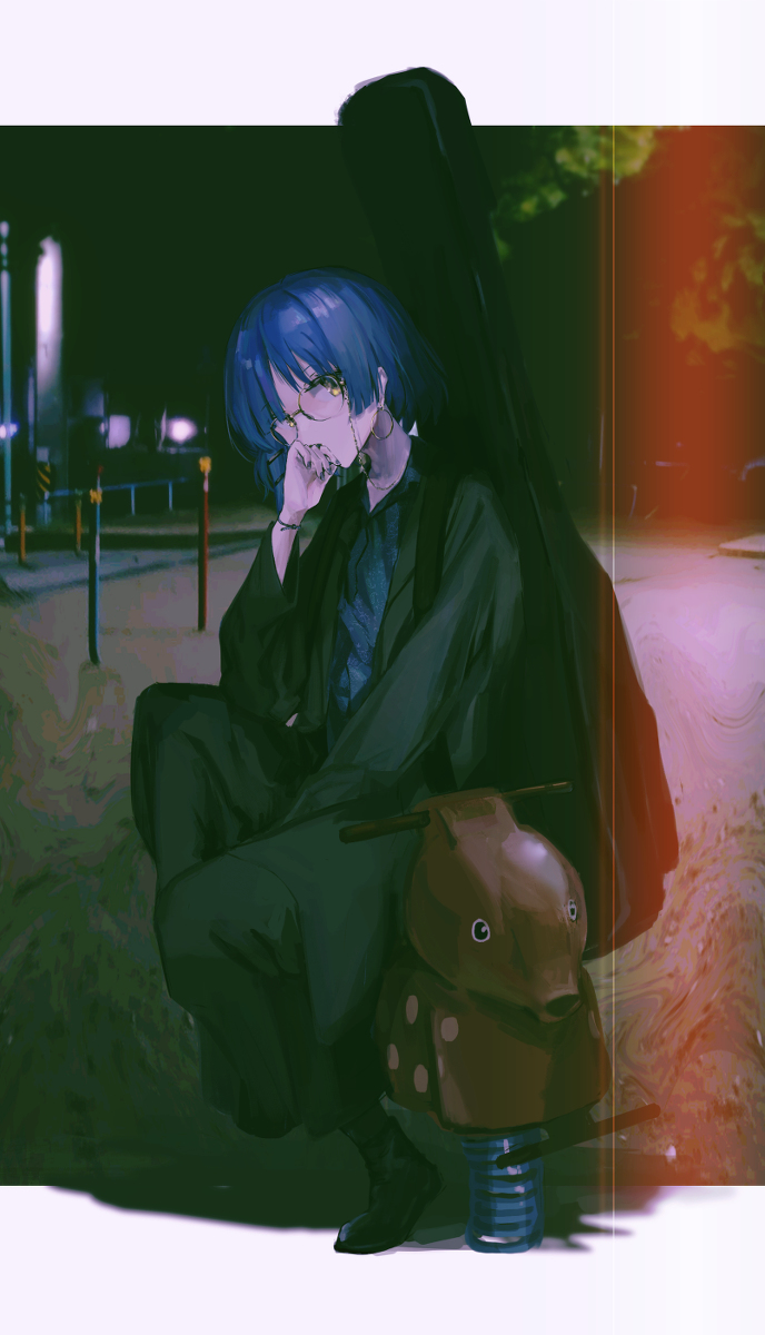 This is a pixiv picture whose title is 山田リョウ.