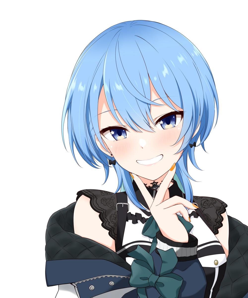 This is a pixiv picture whose title is ずるい笑顔.