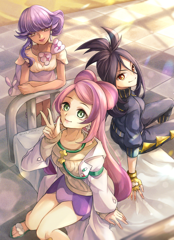 This is a pixiv picture whose title is 記念撮影.