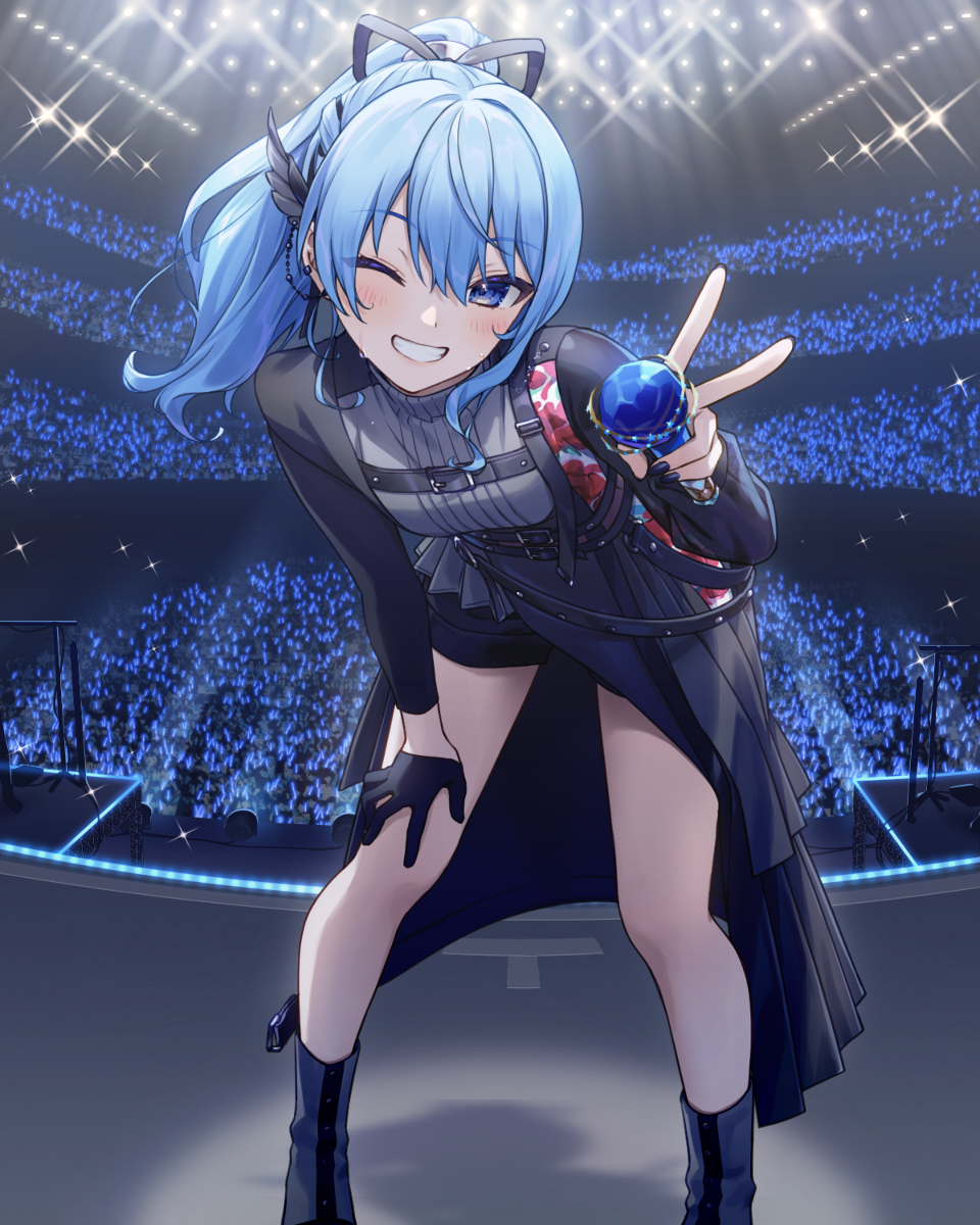 This is a pixiv picture whose title is Shout in Crisis　ぎらぎらほしまち.