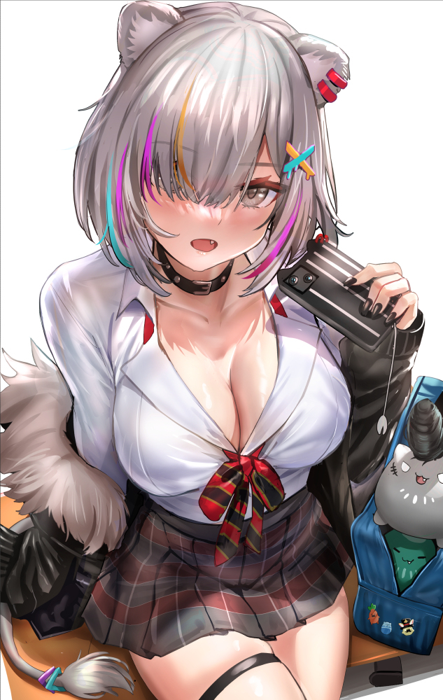 This is a pixiv picture whose title is 制服.