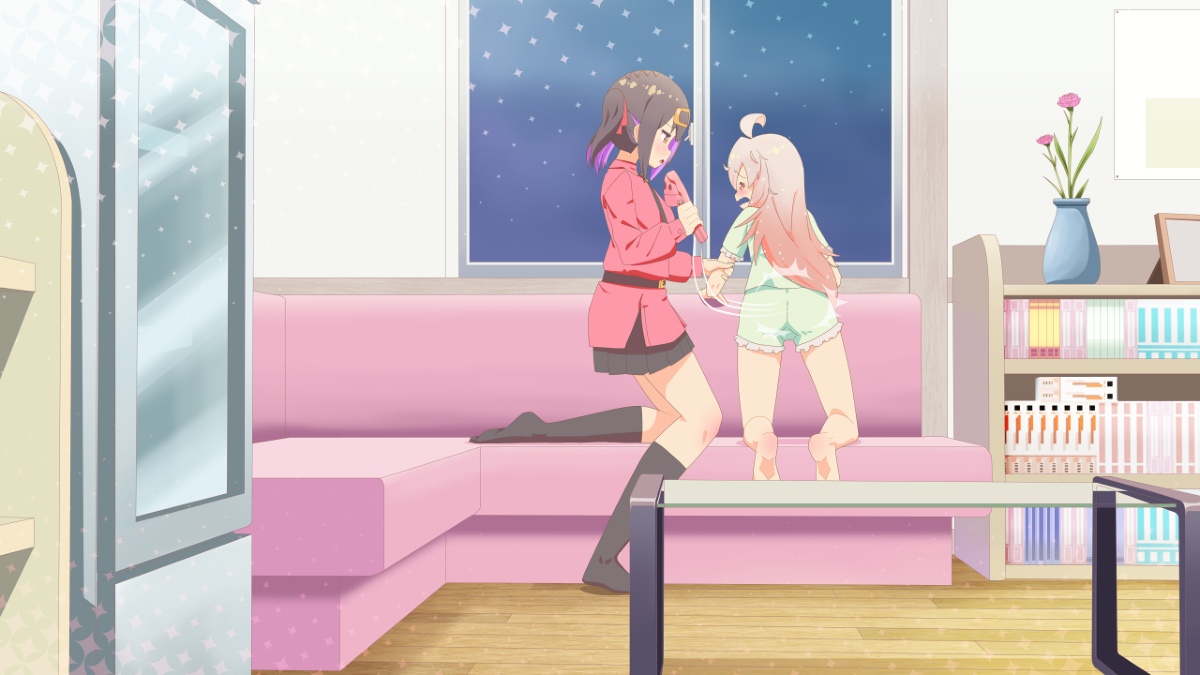 This is a pixiv picture whose title is Listen to "big sister".