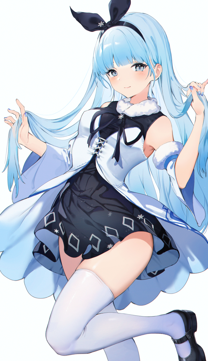 This is a pixiv picture whose title is Ice/Lightning.