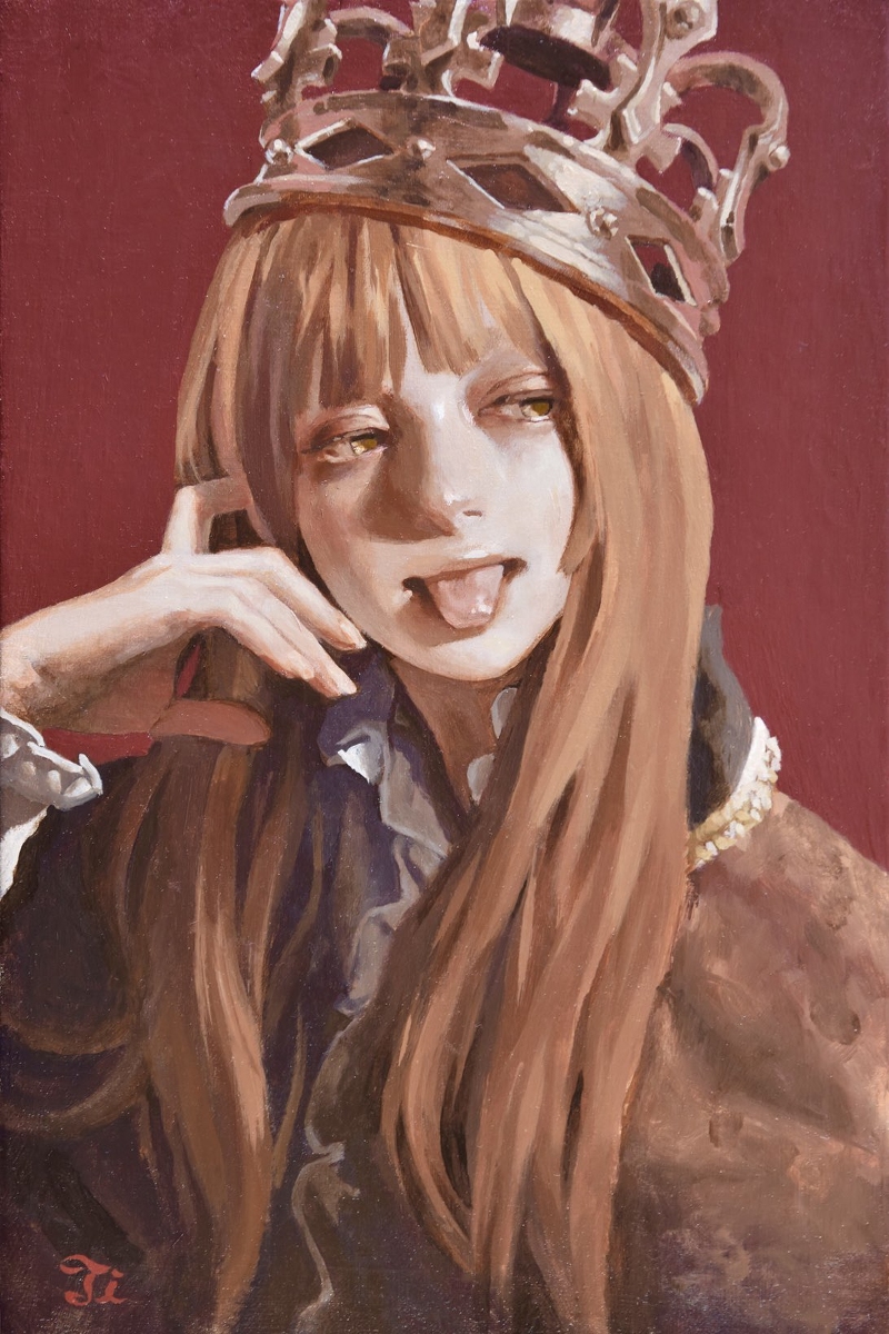 This is a pixiv picture whose title is K  I  N  G.