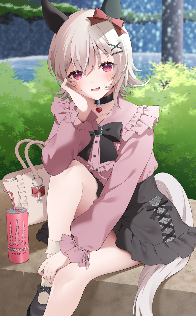 This is a pixiv picture whose title is 地雷系カレンチャン.