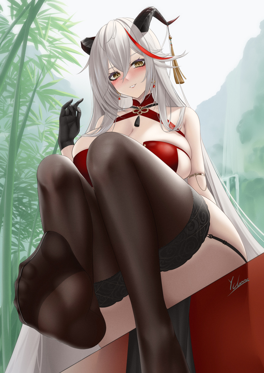 This is a pixiv picture whose title is 请 你 吃 jio.