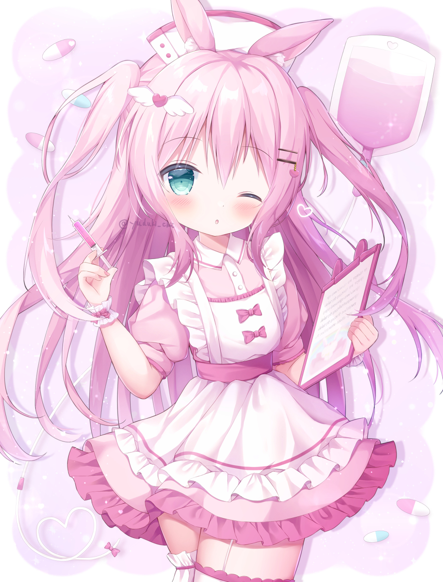 This is a pixiv picture whose title is お注射しましょうね♡.