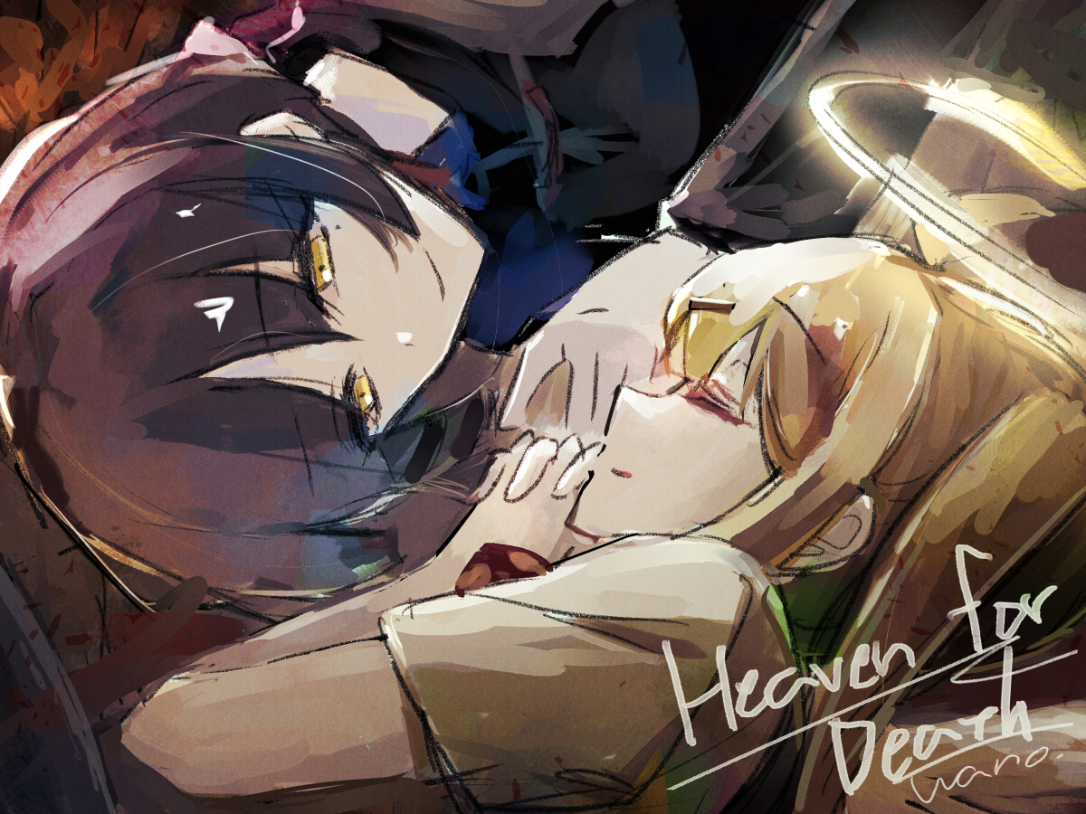 This is a pixiv picture whose title is Heaven for Death.