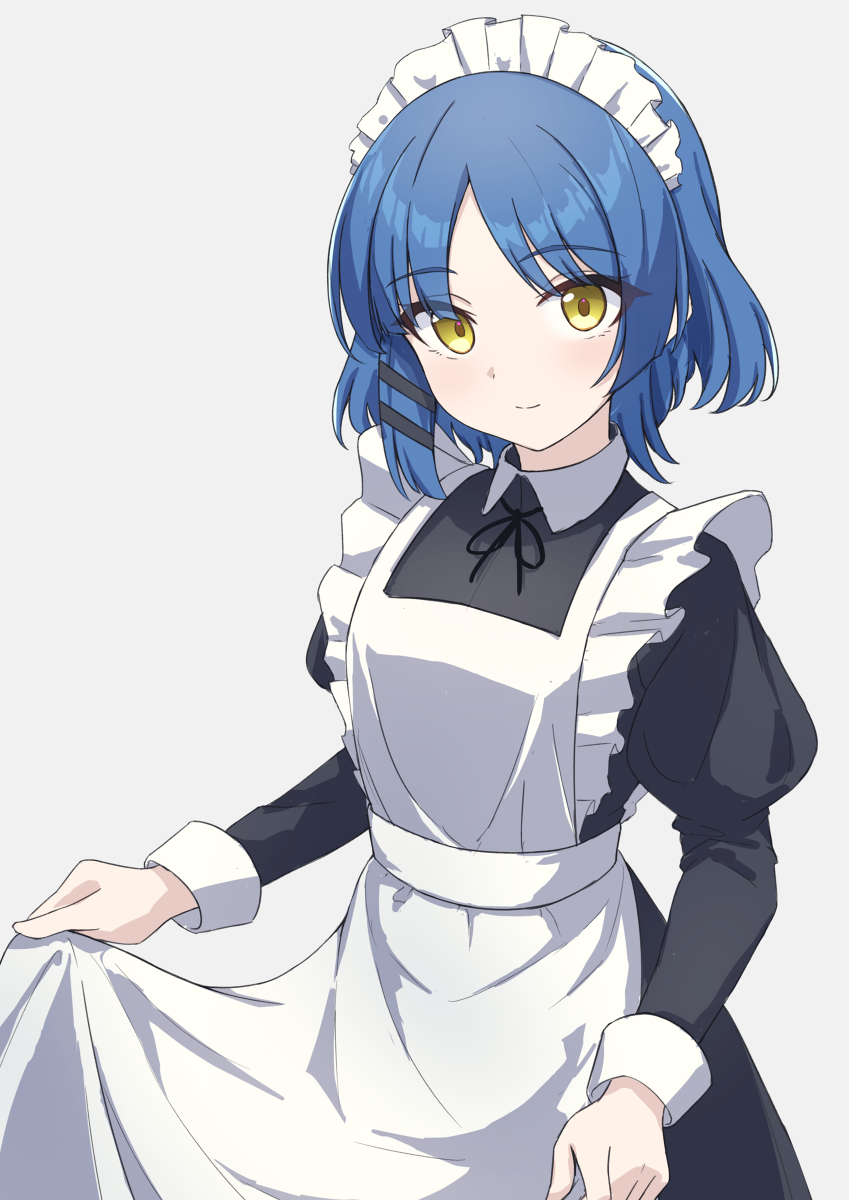 This is a pixiv picture whose title is メイドリョウさん.
