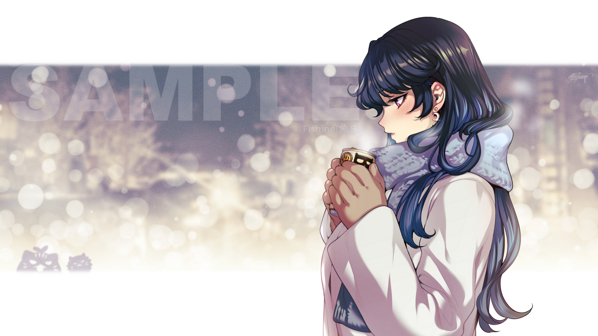 This is a pixiv picture whose title is 冬.