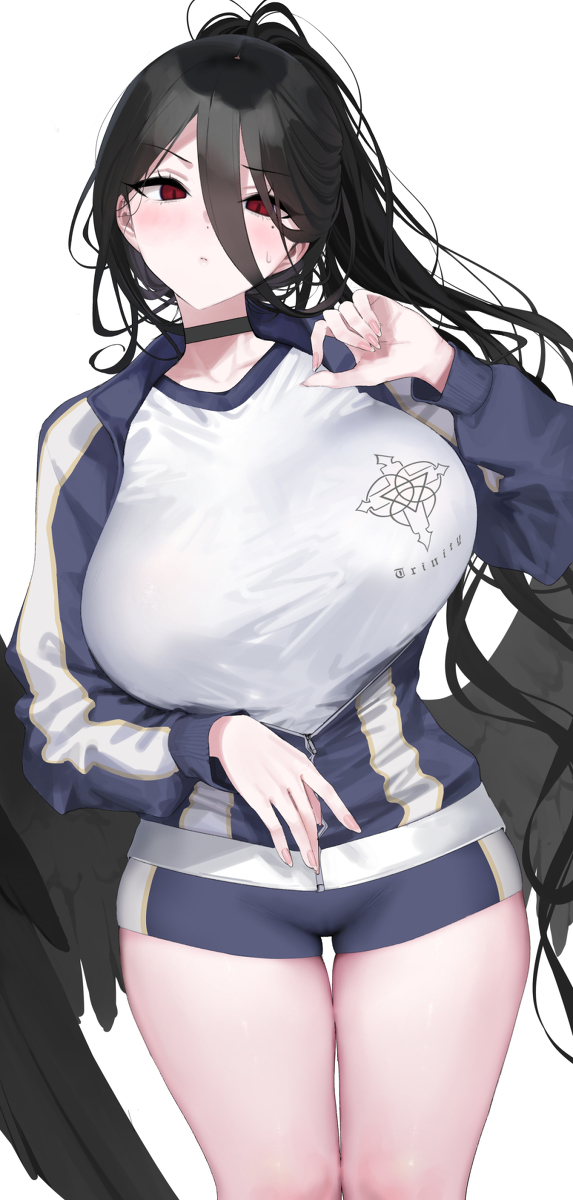 This is a pixiv picture whose title is ハスミ．．．.