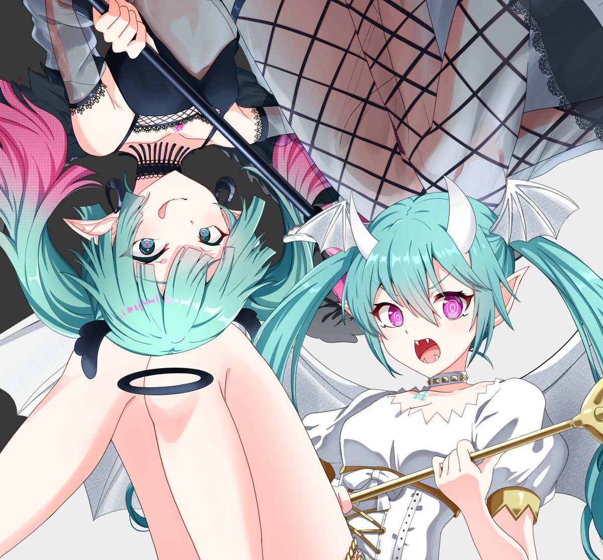 This is a pixiv picture whose title is デビルじゃないもん.