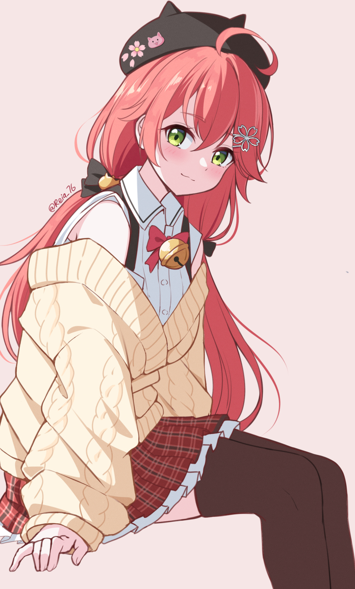 This is a pixiv picture whose title is みこ.