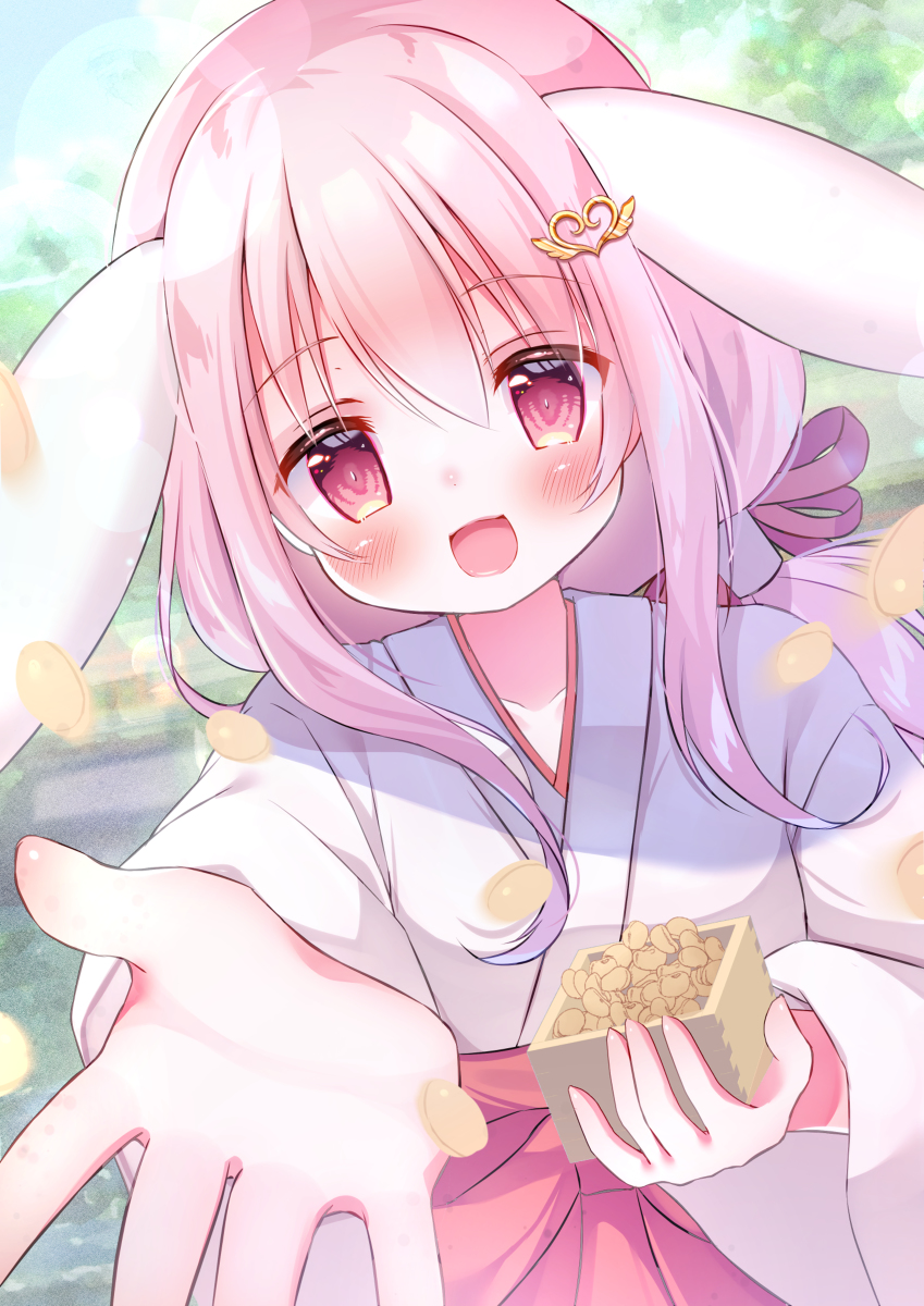 This is a pixiv picture whose title is 「今年もあなたに福がきますように」.