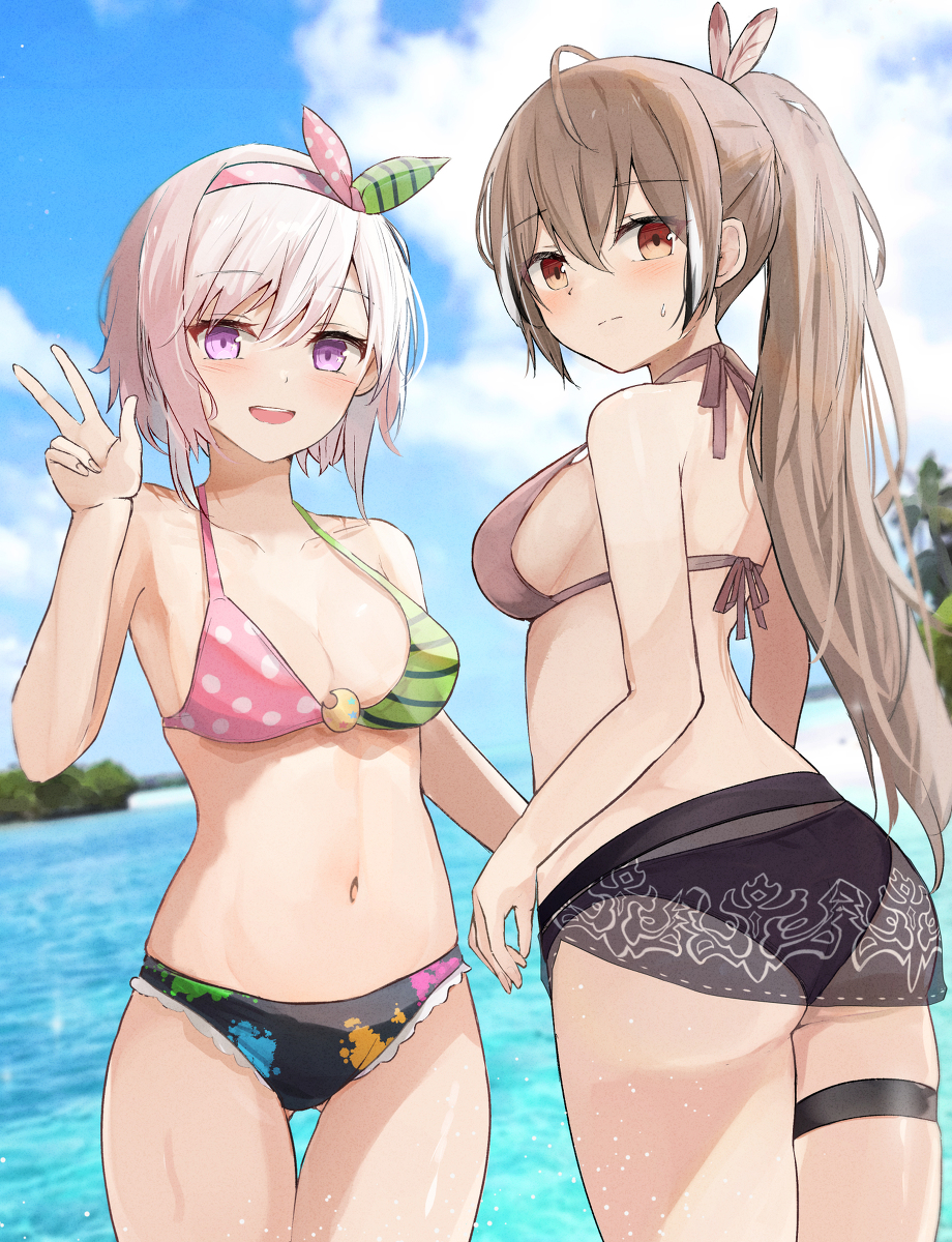 This is a pixiv picture whose title is inspiration.