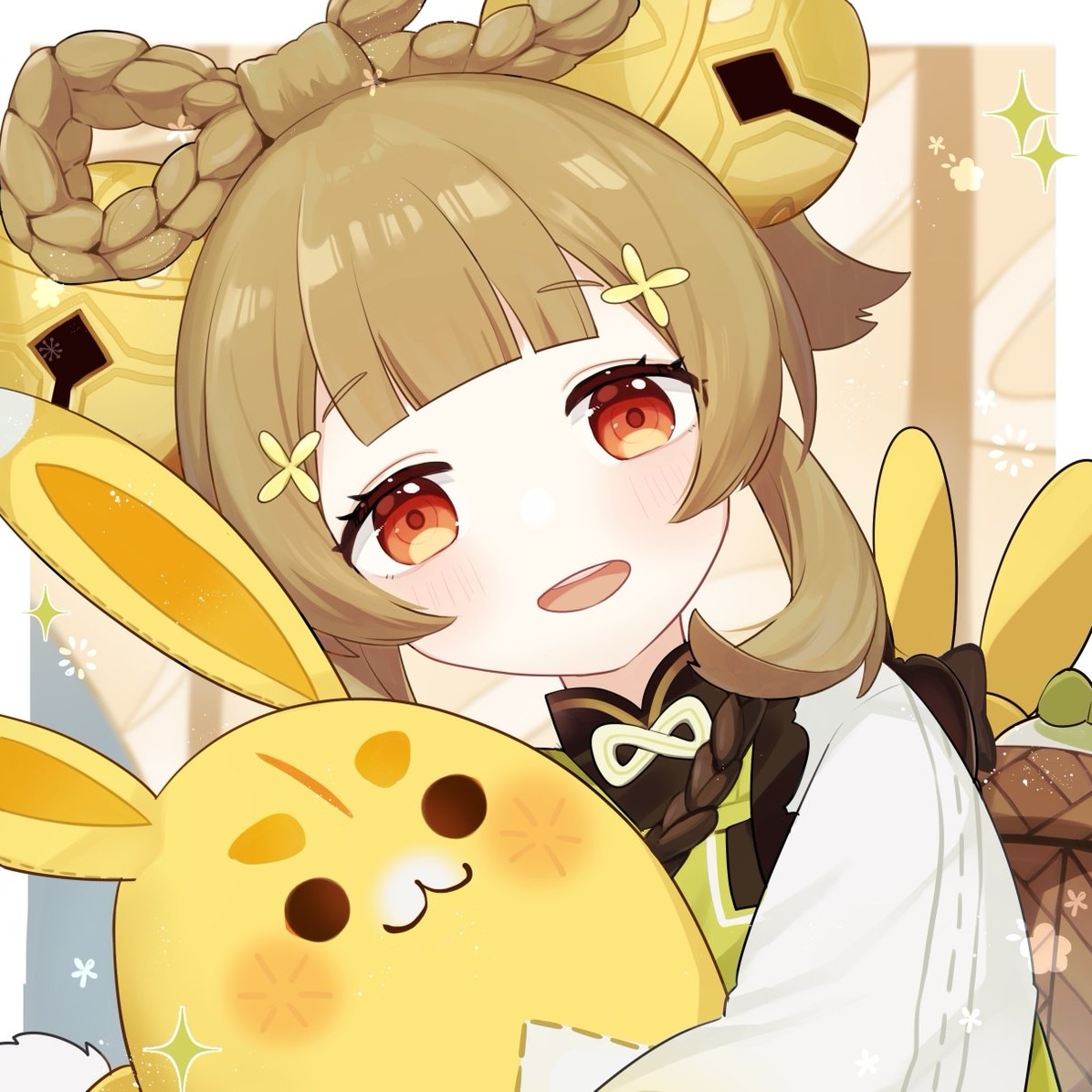 This is a pixiv picture whose title is 原神イラストまとめ.