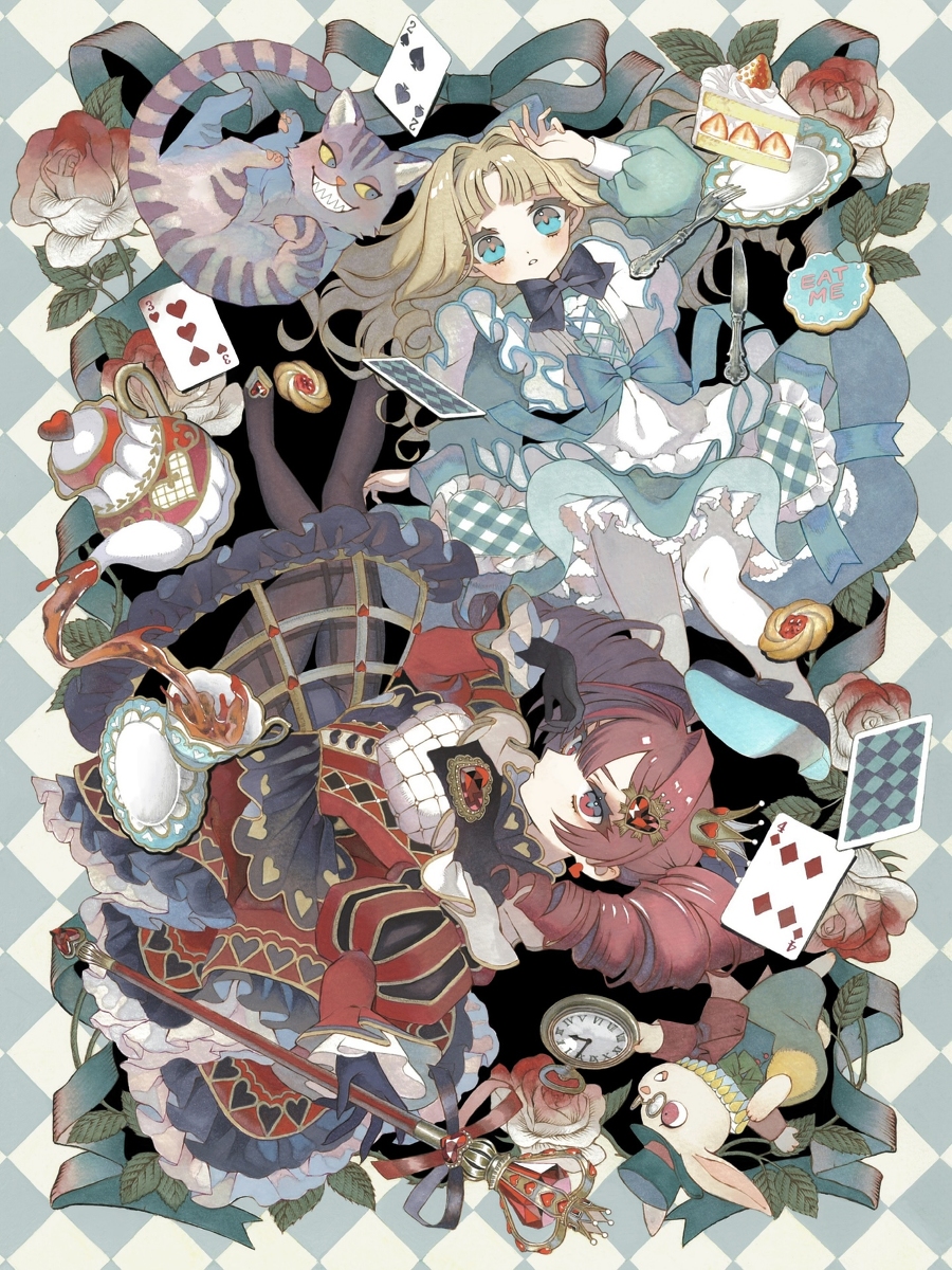 This is a pixiv picture whose title is おとぎ話の少女たち.