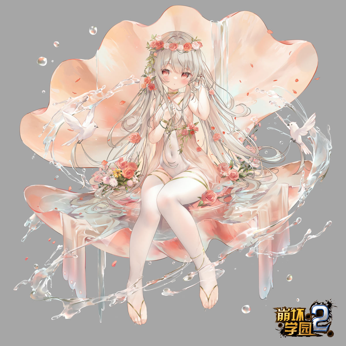 This is a pixiv picture whose title is 爱神衣.
