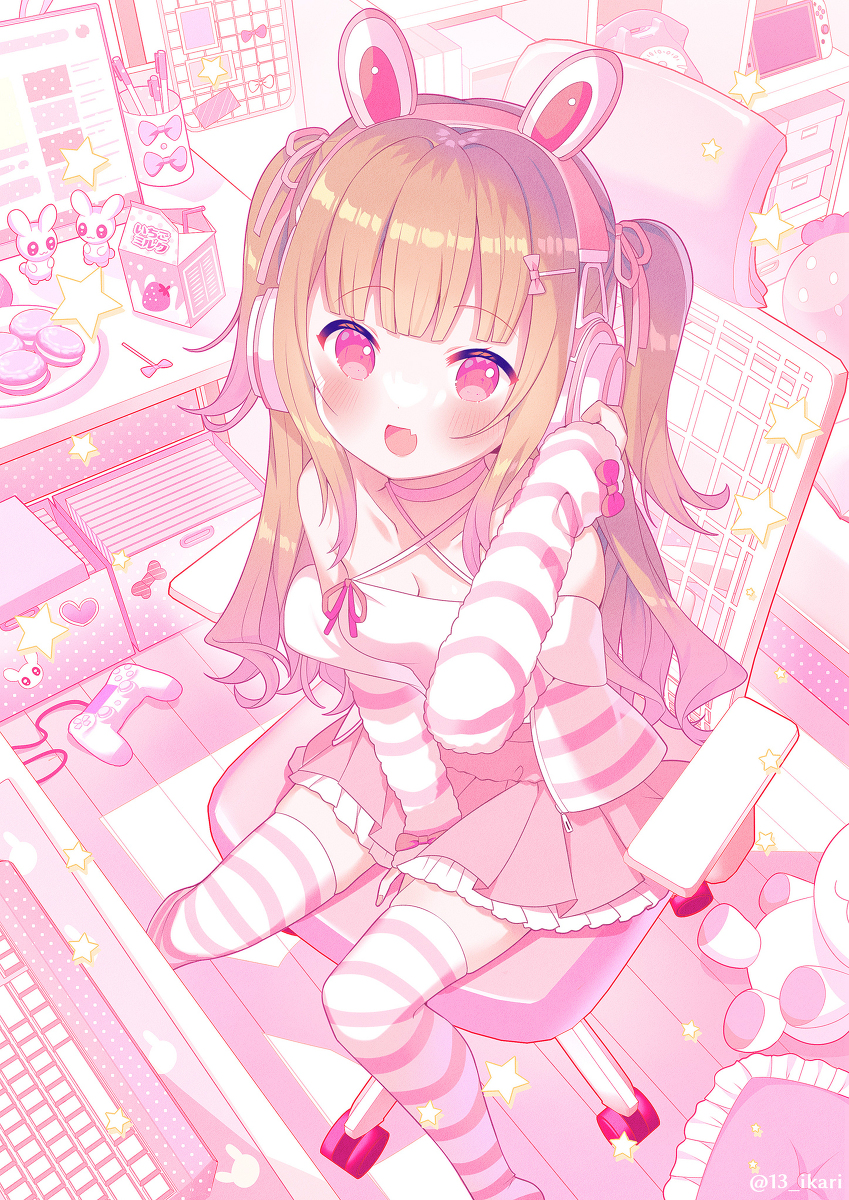 This is a pixiv picture whose title is 💗💗.