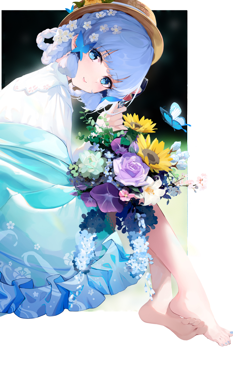 This is a pixiv picture whose title is 神里綾華.