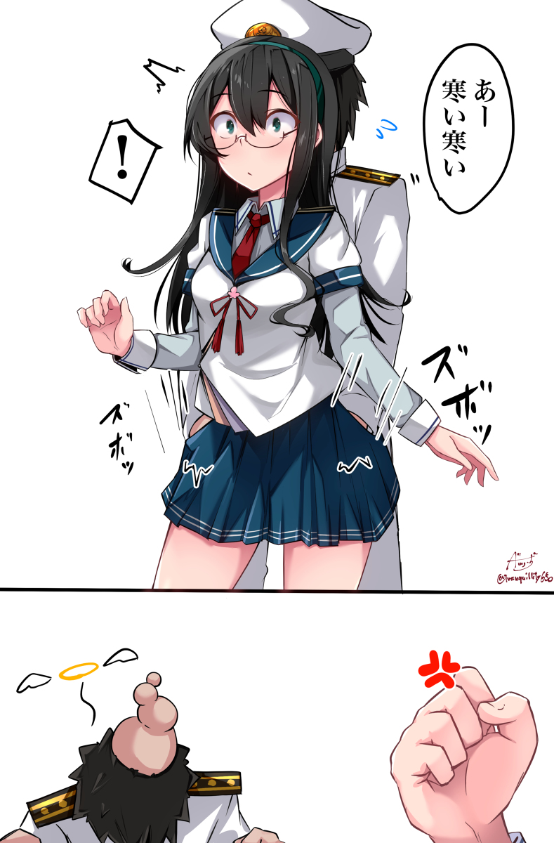 This is a pixiv picture whose title is 大淀カイロ.