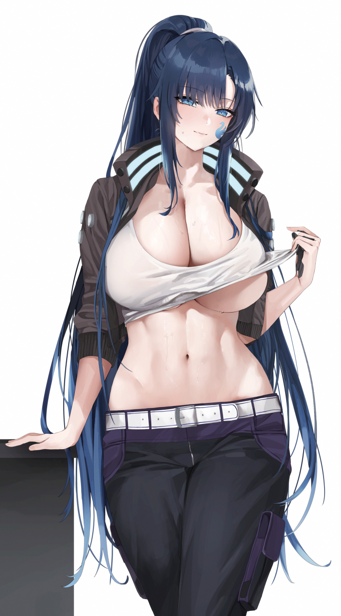 This is a pixiv picture whose title is commission work.
