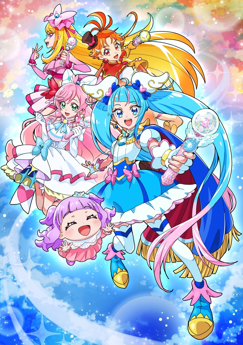 This is a pixiv picture whose title is ひろがるスカイ！プリキュア.