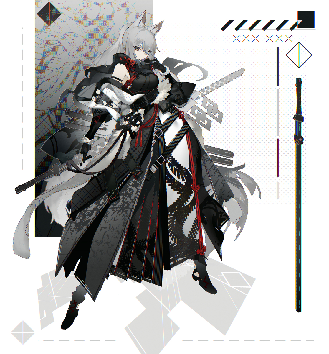 This is a pixiv picture whose title is Wolf.