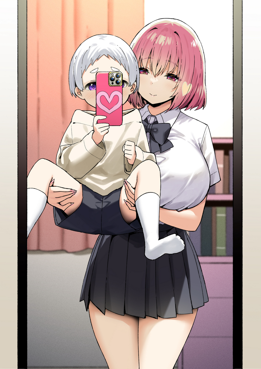 This is a pixiv picture whose title is 茜お姉ちゃんの写真を撮るのを手伝います.