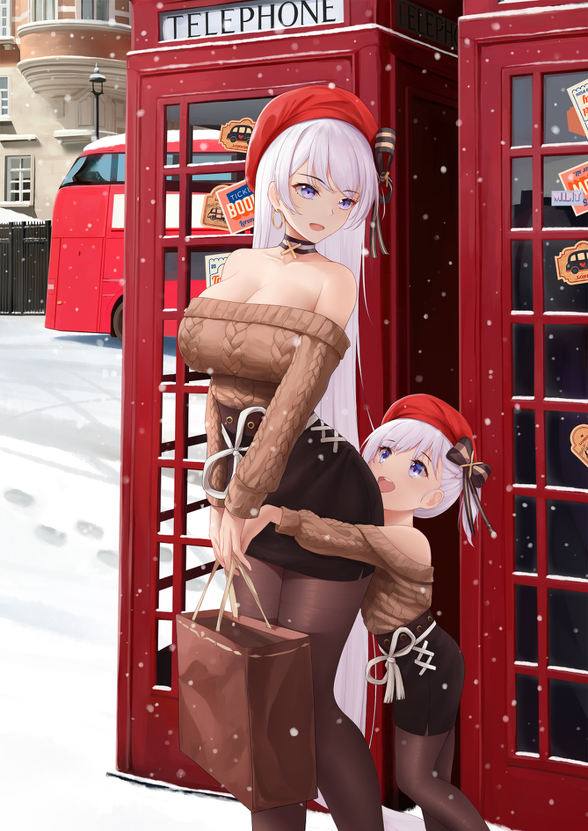 This is a pixiv picture whose title is 雪.