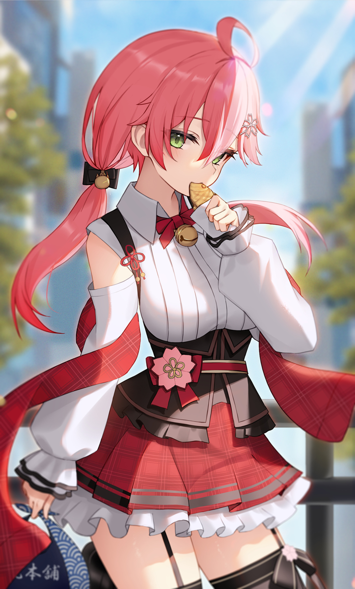 This is a pixiv picture whose title is 「寒い日にはあちゅな鯛焼だにぇ」.