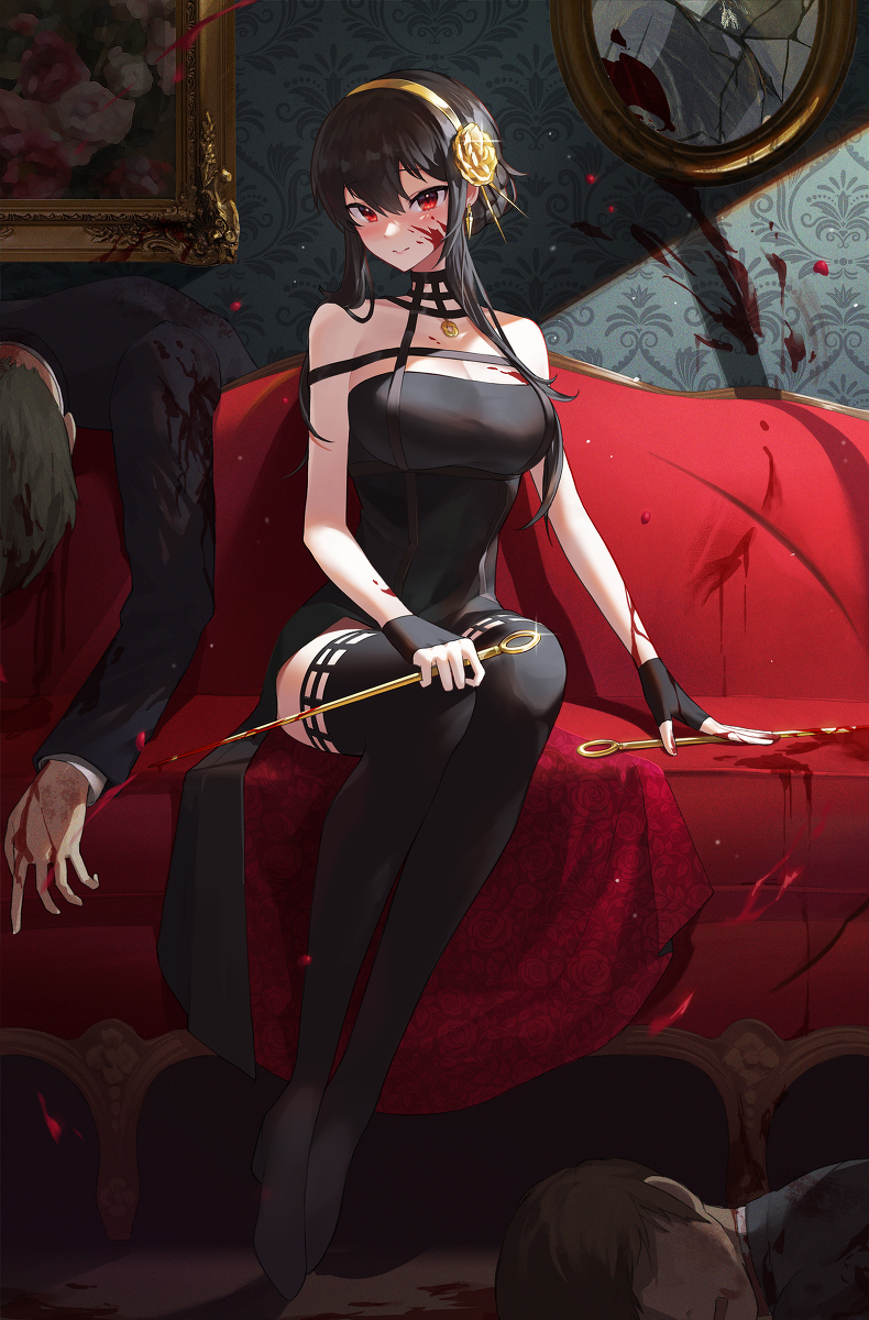 This is a pixiv picture whose title is ヨル.