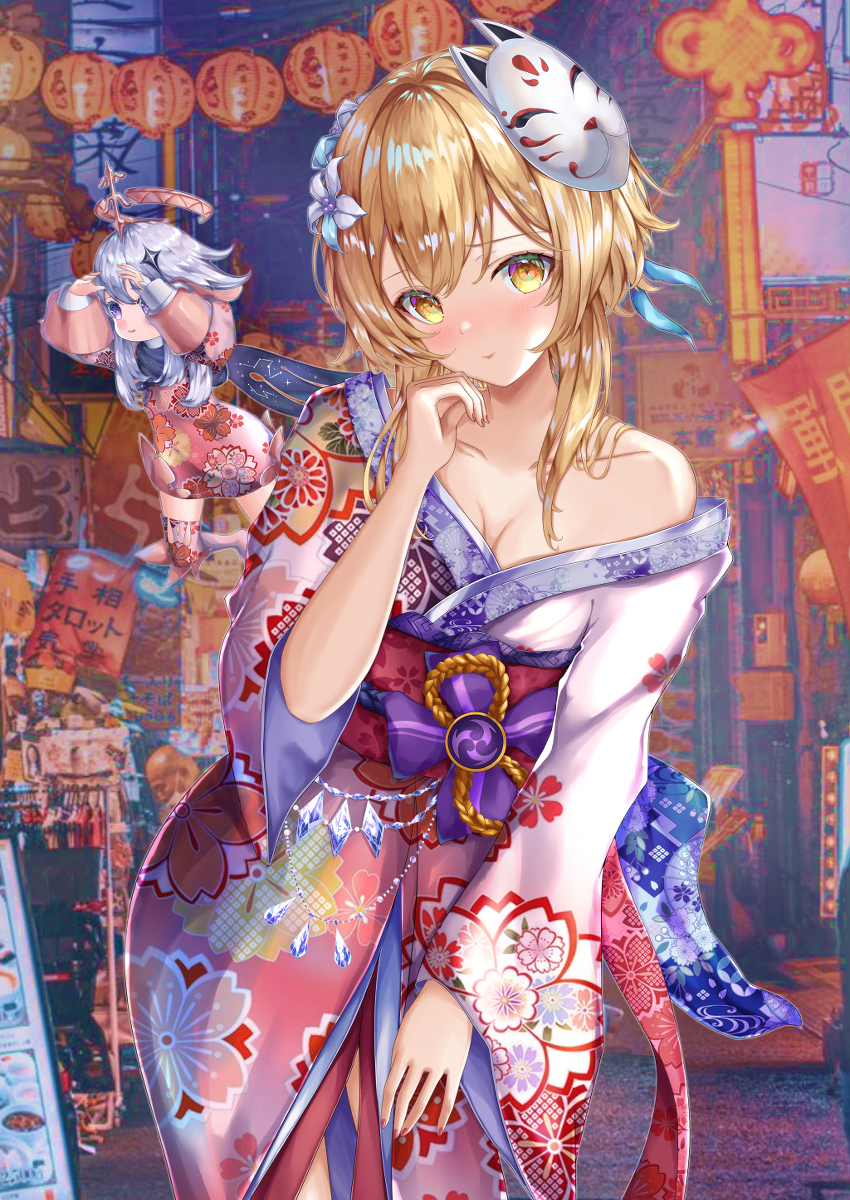 This is a pixiv picture whose title is 荧.