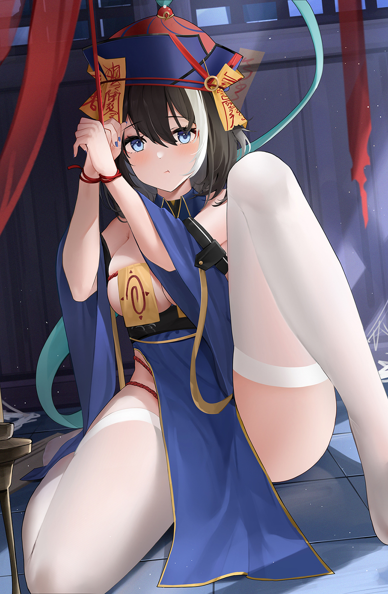 This is a pixiv picture whose title is 華甲.