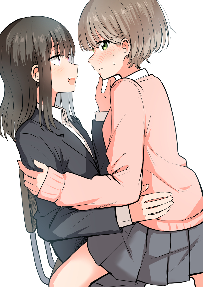 This is a pixiv picture whose title is ドキドキ.