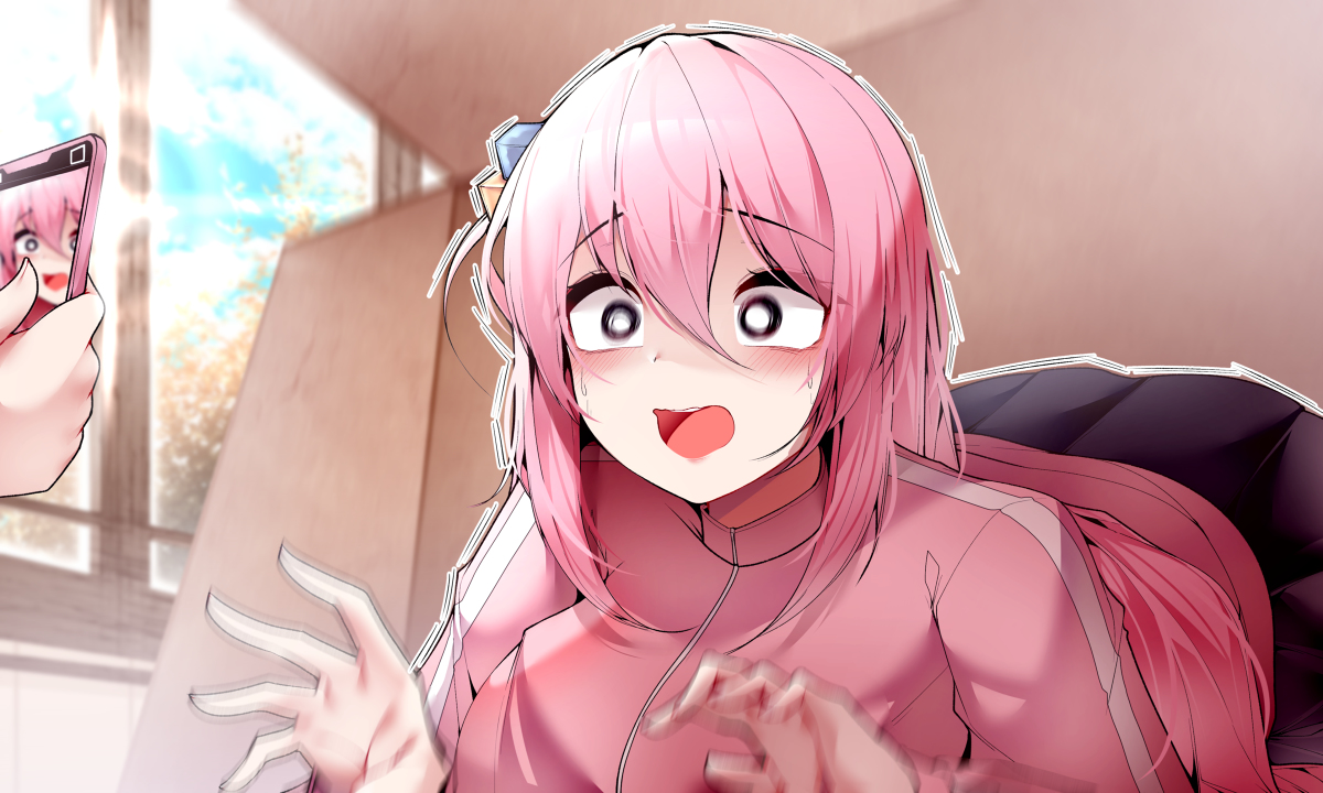 This is a pixiv picture whose title is ぼっち・ざ・ろっく.
