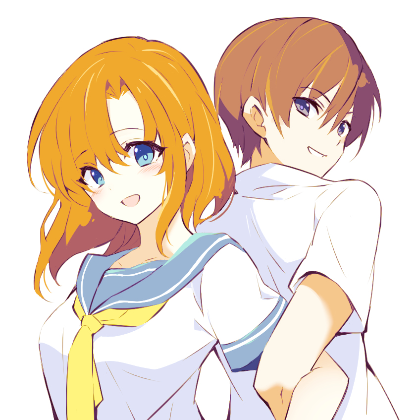 This is a pixiv picture whose title is レナと圭一.