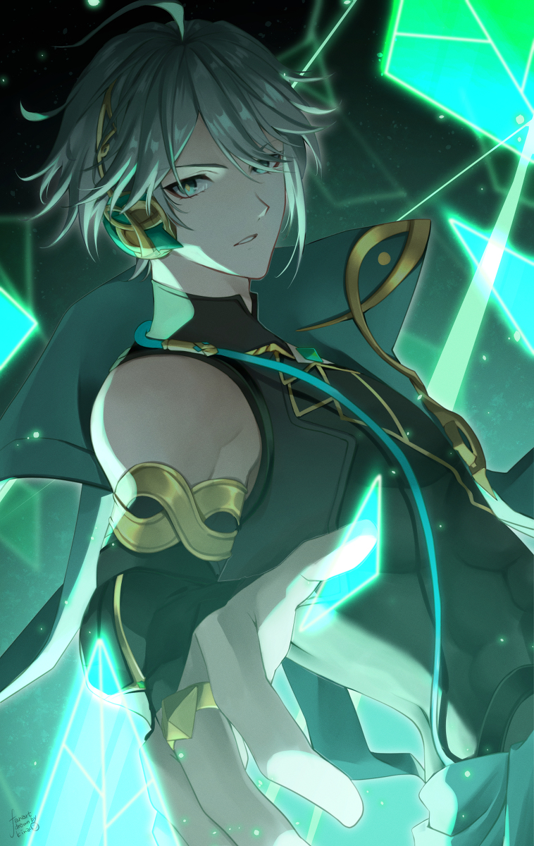 This is a pixiv picture whose title is アルハイゼン.